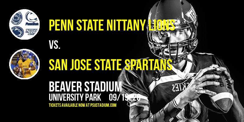 Penn State Nittany Lions vs. San Jose State Spartans at Beaver Stadium